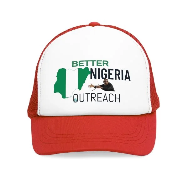 Peter Obi Better Nigeria Outreach Mesh Cap - Image 6