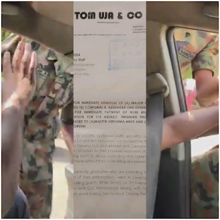 Viral video: Military escorts allegedly assault couple for ‘overtaking their vehicle’